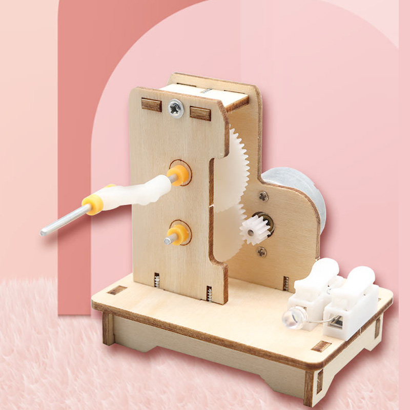 Science Max - DIY Mini Hand Generator DIY Science