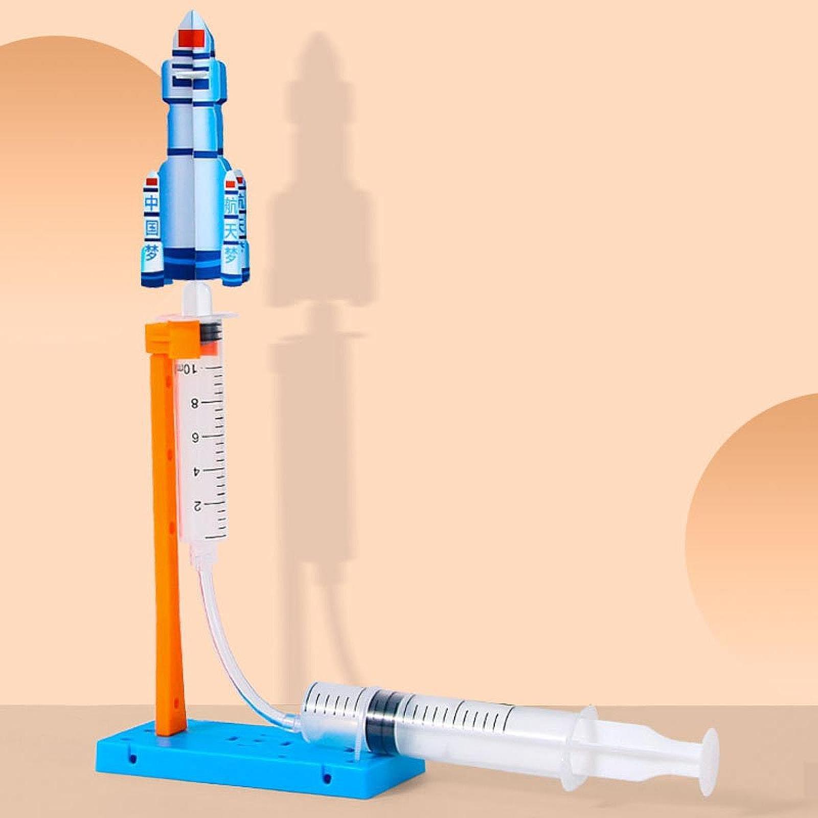 Science Project Toys Making - DIY Making Rocket Model Toy 3D