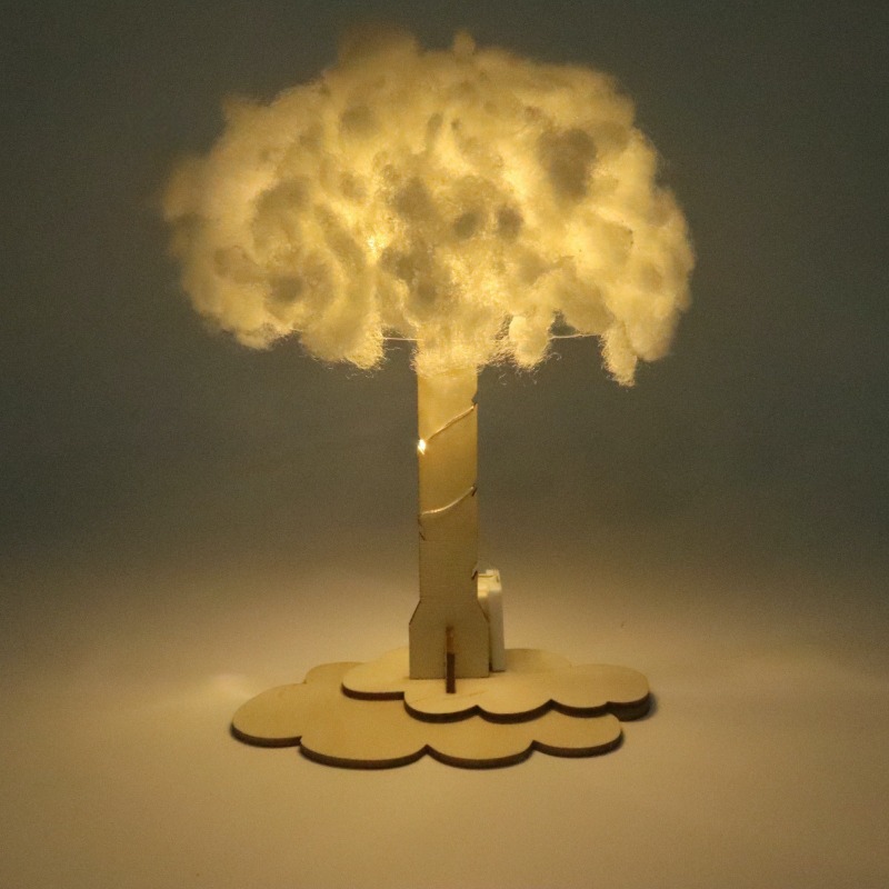 DIY Cloud Lamp Science Experim - Science Project Toys Making 评论和价格