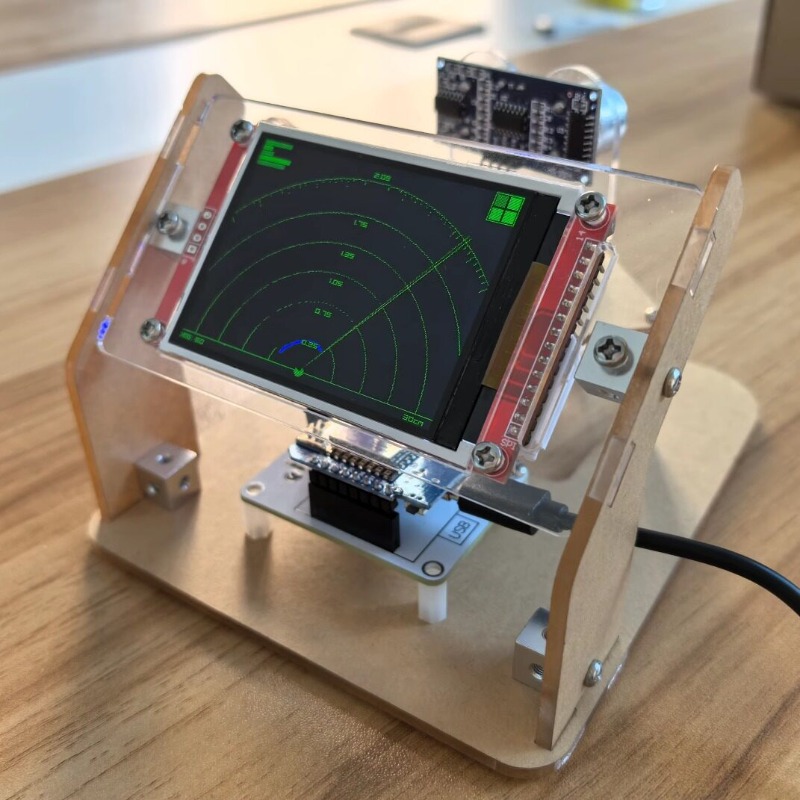 Ultrasonic Radar Scanning Modu - Science Project Toys Making 评论和价格