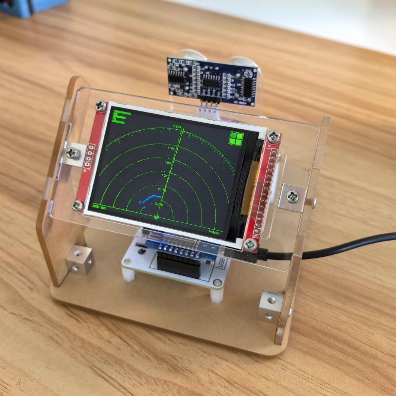 Ultrasonic Radar Scanning Modu - Science Project Toys Making 评论和价格