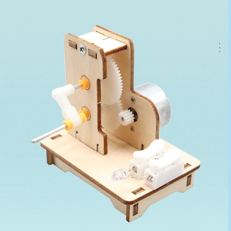 DIY Mini Hand Generator DIY Sc - Science Max 评论和价格