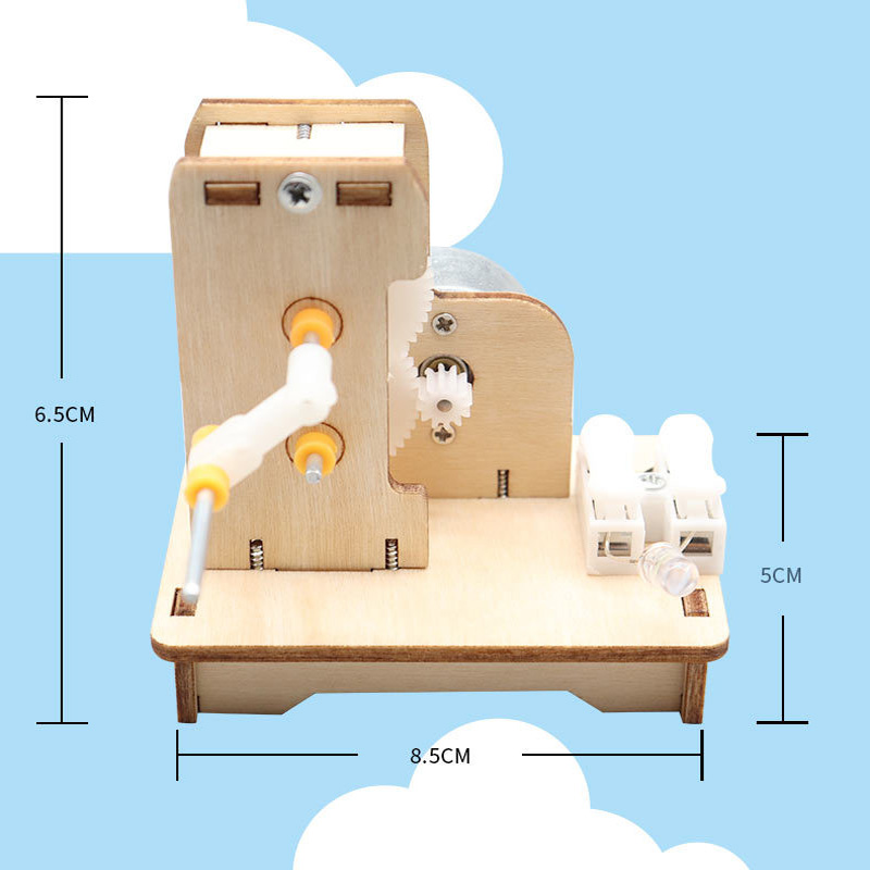 DIY Mini Hand Generator DIY Sc - Science Max 评论和价格