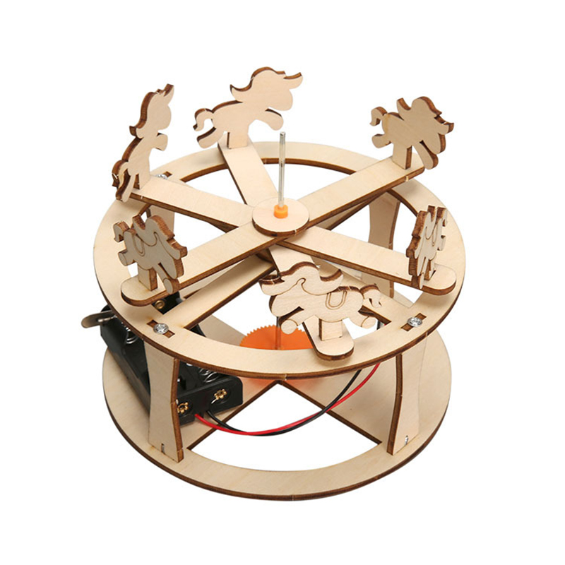 HUAHUABuild Your Own Carousel  - Science Toys 评论和价格