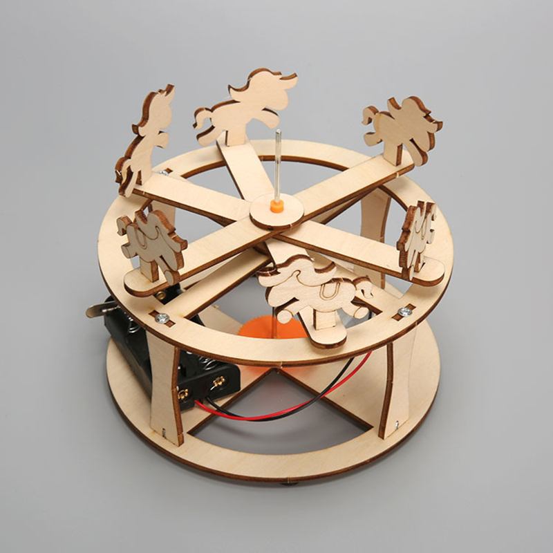 HUAHUABuild Your Own Carousel  - Science Toys 评论和价格