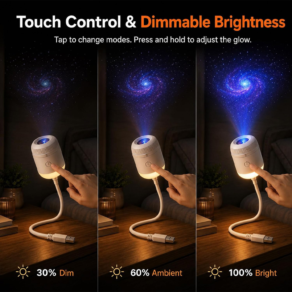 24 Slides Rotatable Galaxy Sta - Planetarium Projector Home 评论和价格
