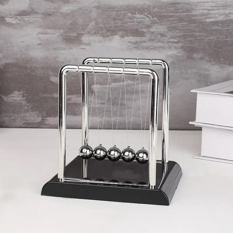 Newton Pendulum Balance Balls: - Newton Cradle Large 评论和价格