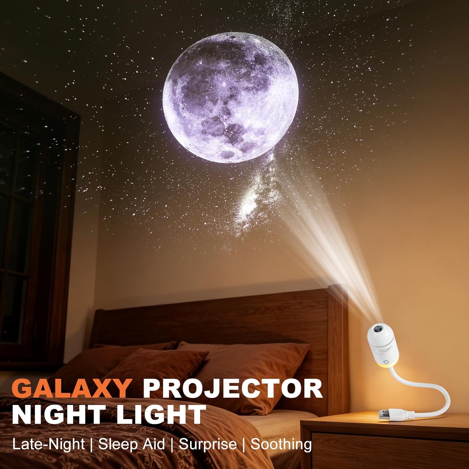 Galaxy Projector Night Light,  - Planetarium Projector Home 评论和价格