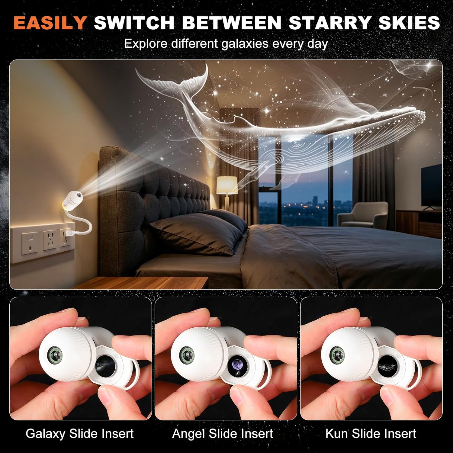 Galaxy Projector Night Light,  - Planetarium Projector Home 评论和价格