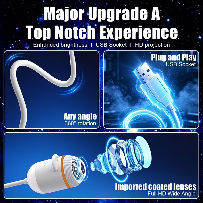 USB Starry Sky Projector Night - Planetarium Projector Home 评论和价格