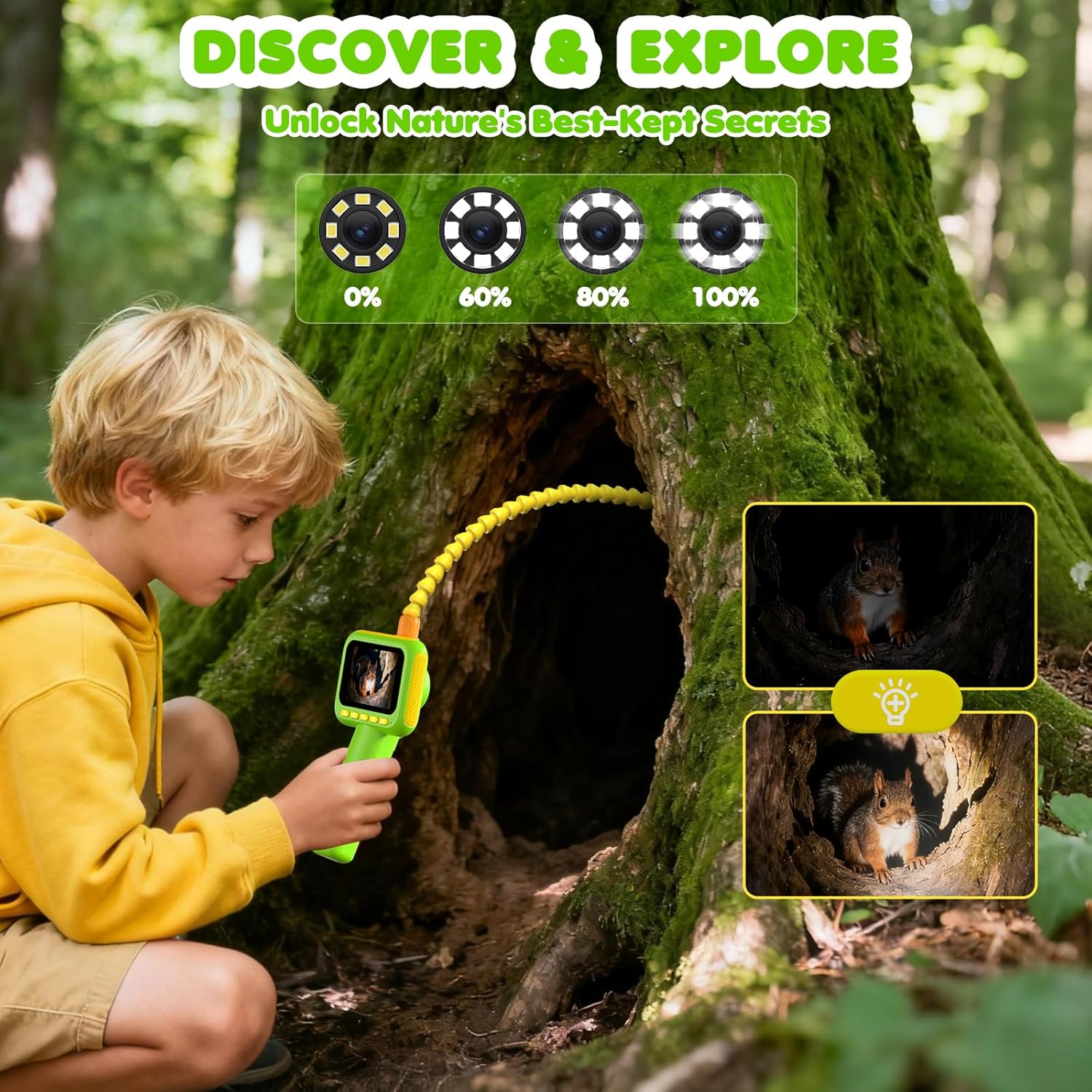 Endoscope for Kids, Borescope  - Science Toys 评论和价格