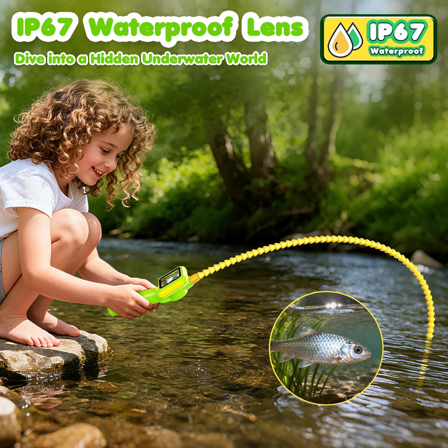 Endoscope for Kids, Borescope  - Science Toys 评论和价格