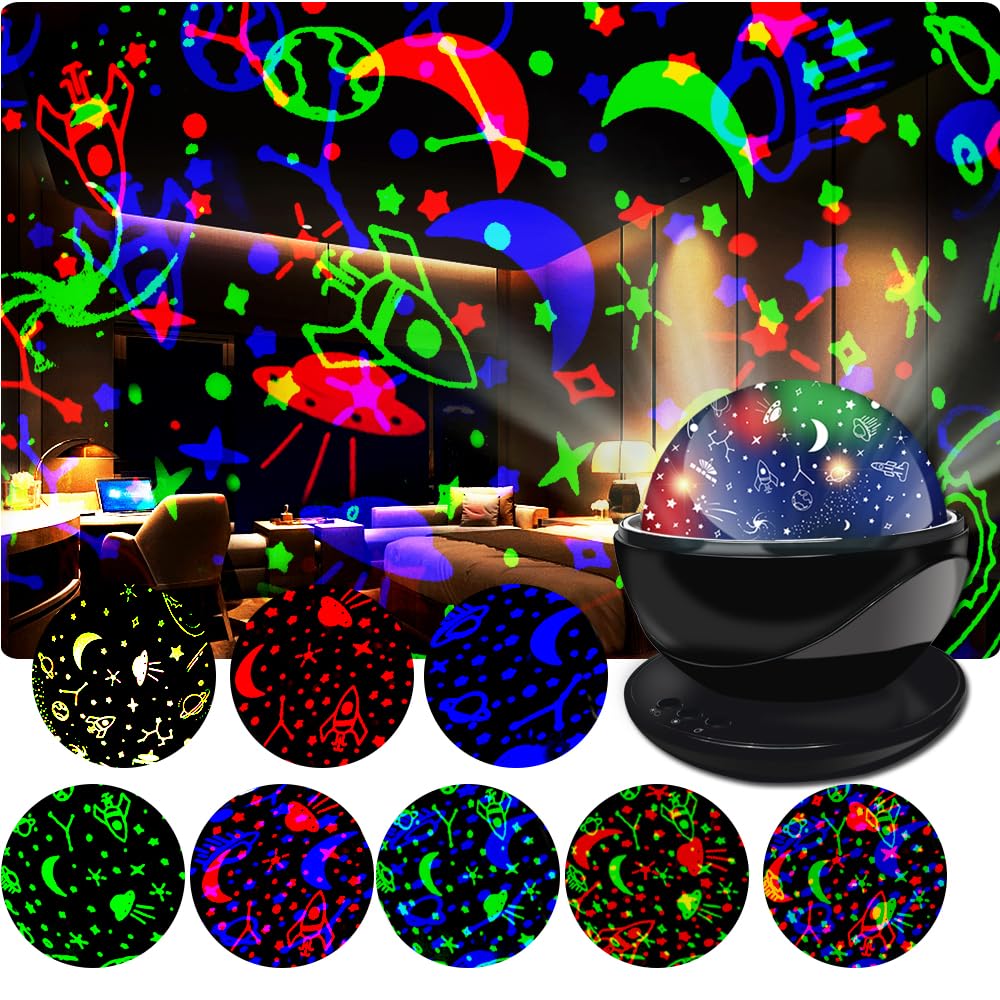 Night Light for Kids Unicorn R - Planetarium Projector Home 评论和价格