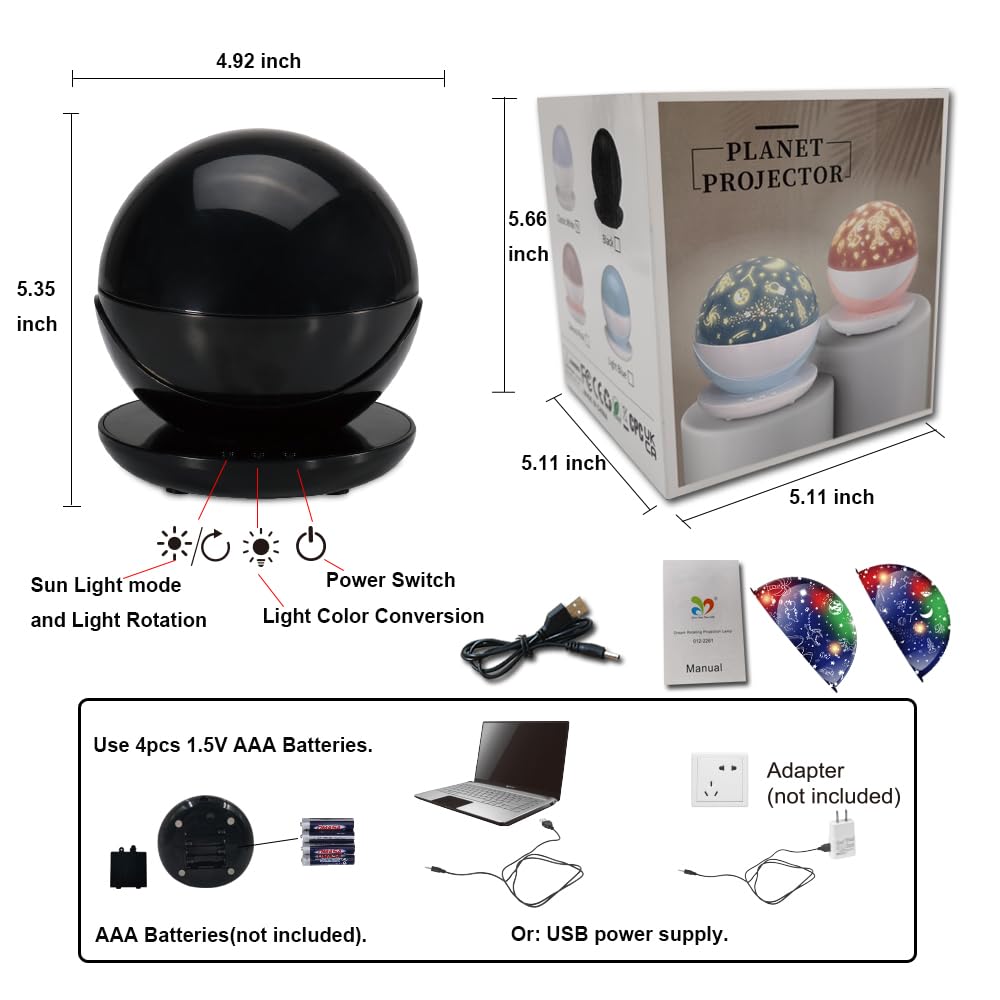 Night Light for Kids Unicorn R - Planetarium Projector Home 评论和价格