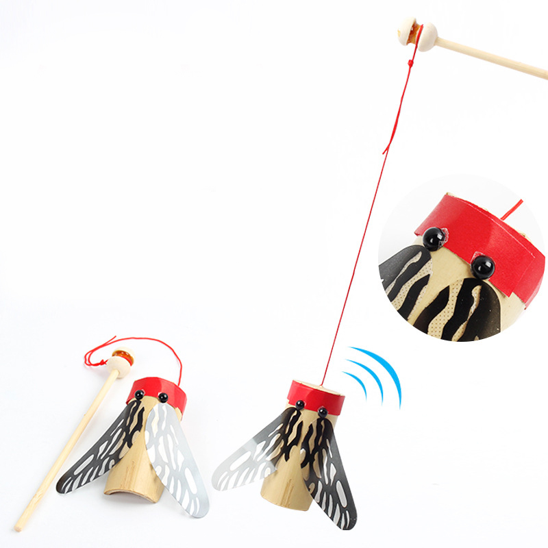Bamboo Cicada Sound Making Toy - Science Project Toys Making 评论和价格