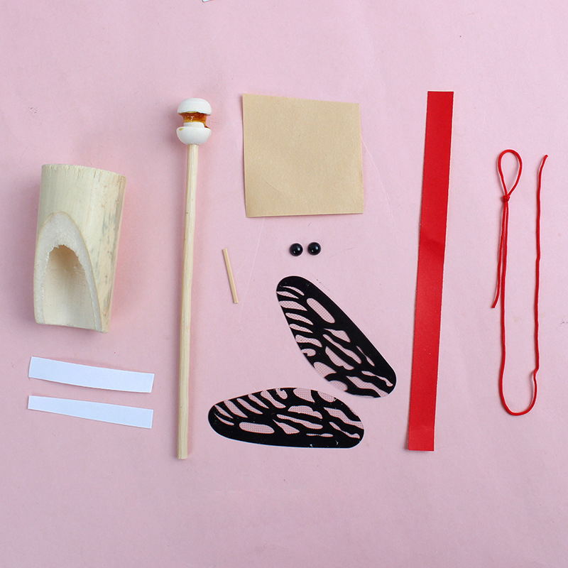 Bamboo Cicada Sound Making Toy - Science Project Toys Making 评论和价格