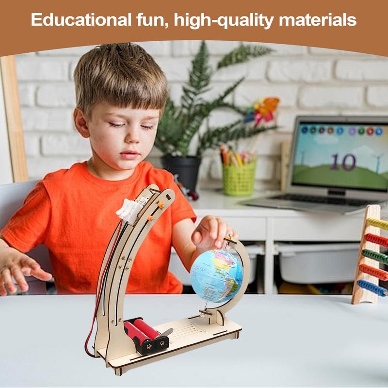 Wooden Satellite Model Making  - Science Project Toys Making 评论和价格